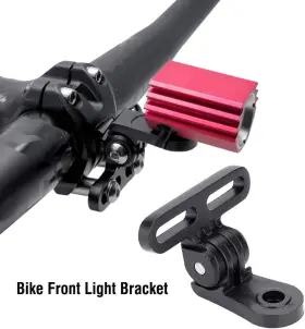014c185k60um6088 01 Flashlight Holder Bike Fork Mount Headlight Bracket Easy To Install #3
