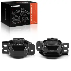 Apem1011 A-premium 2pcs Front Left And Right Engine Motor Mount Kit Compatible With Do