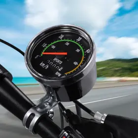 Airshi4fc6vz2ntq Airshi Mechanical Cycling Computer Odometer Speedometer Stopwatch For Bicy #2