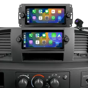 Aitrenlu 618087194316 Radio Upgrade For Dodge Ram 1500/2500/3500 2006-2008 Jeep Compass Patriot 20