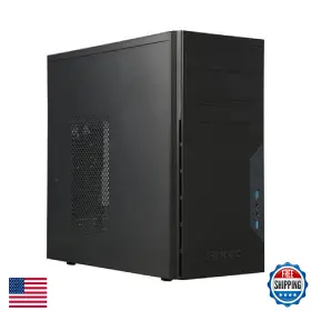 Vsk3000e-u3 Antec B095vlkxzd Us Sgcc Steel Black Mini Tower Case Micro Atx