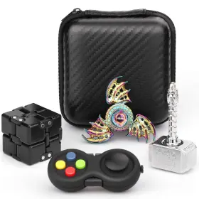 2a129-zuhe8 Anzmtosn Handheld Fidget Gadget Toy Set Dragon Hand Small Multicolor