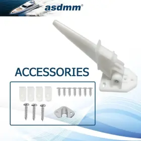 Asdmm 419391070554 Marine Boat Speedometer Pitot Kit Automatic Kick-up Tube Assembly Up To 80 M #2