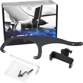 Auto Accessories 744759045782 Behind Tachometer Bolt-on Mount Cell Phone Gps Black Holder Compatible With Mini