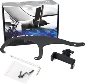Auto Accessories 744759195708 Behind Tachometer Bolt-on Mount Cell Phone Gps Black Holder Compatible With Mini