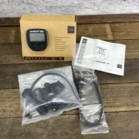 Avocet 755807003142 Vintage 25 Cyclometer Bike Computer Nos Wired Black Road Mtb Posiclick