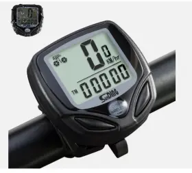 Ax 044276897612 Bike Speedometer Lcd Wireless Bicycle Computer Odometer Waterproof #2