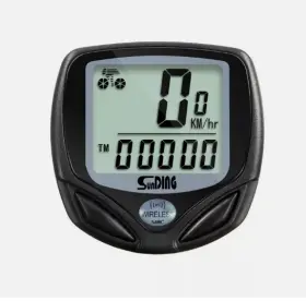 Ax 044276897612 Bike Speedometer Lcd Wireless Bicycle Computer Odometer Waterproof