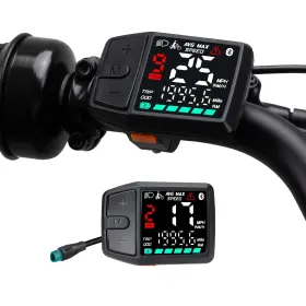 Bafang 783779999910 5 Pin Male Ebike Display For Can Protocol Motors Speedometer Bike Comp