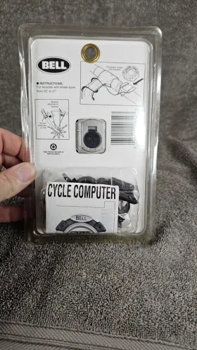 06612 Bell Digital Bicycle Speedometer 8 Computer Functions. Wheel Size 20 Inch To 27 New #3