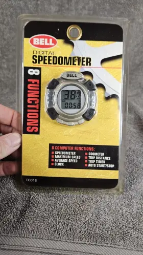 06612 Bell Digital Bicycle Speedometer 8 Computer Functions. Wheel Size 20 Inch To 27 New