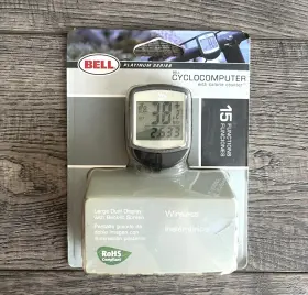 1006409 Bell Nos Platinum Series Cyclocomputer W Calorie Counter Large Display Wireless