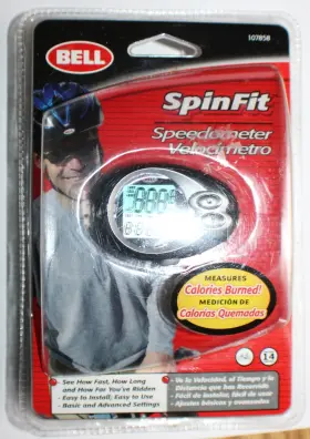 107858 Bell Spinfit Bicycle Speedometer 14 Functions With Calories Distance Time