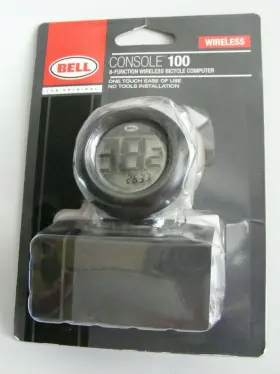 7025146 Bell Console 100 Wireless Bicycle Computer 8 Function One Touch