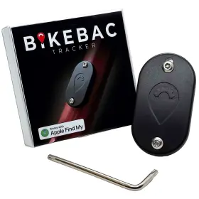 Bikebac 627987554625 Bike Tracker Black Each
