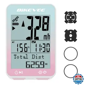 B0fh1n5rw5 Bikevee Gps Speedometer And Odometer - Wireless Bike Computer Auto Start/stop