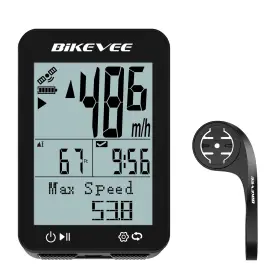 B0fn818ndk Bikevee Gps Speedometer Odometer - Wireless Bike Computer Auto Start/stop Back
