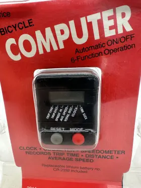 Bikeway 021818030119 Bicycle Computer - Clock Odometer Distance Average Speed Trip Time #2