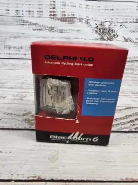Blackburn 768686764950 Delphi 4.0 Cycling Computer Wireless Cadence Brand New Sealed