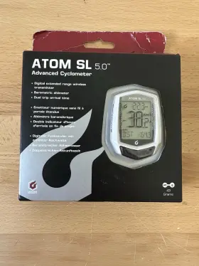 Blackburn 768686828225 Atom Sl 5.0 Advanced Cyclometer New Open Box