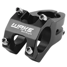 Wakstem01-bk Bnvb Wake High-strength 31.8mm Aluminum Alloy Mountain Mtb Bike Stem Riser Black