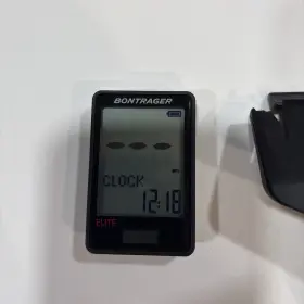 315553893 Bontrager Ridetime Elite Computer No Sensors- Bike Cycling Low Hours