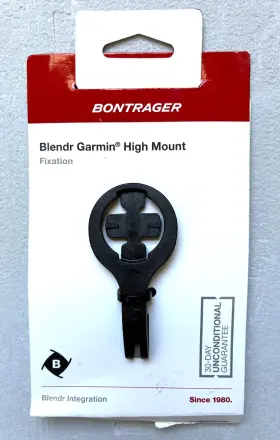 529590 Bontrager Blendr Garmin High Mount Part #529590 Black New