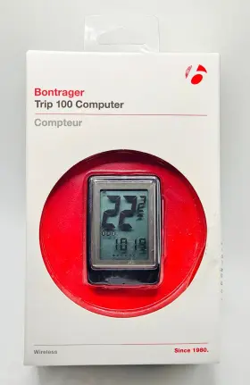 Bontrager 601479194292 New Trip 100 Cycling Computer Analog Wireless Universal Mount Trek