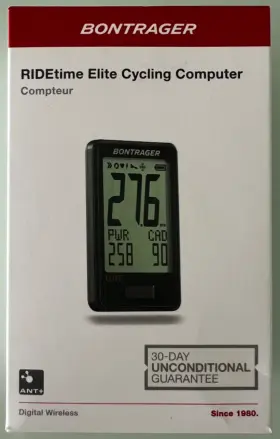 553893 Bontrager 601479718351 Ridetime Elite Cycling Computer -