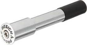 15920002 Brand Profile Design Threadless Size Converter 1 Inch - 1/8 Silver