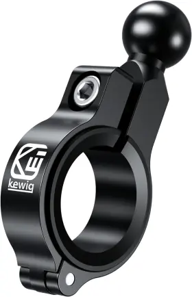 Brcovan 711181522228 Aluminum Alloy Mount Base With 0.67ftft 17mm Tpu Ball For Handlebar Roun
