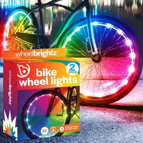Brightz 841110159987 Wheelbrightz Led Bike Wheel Lights - 2 Color Changing