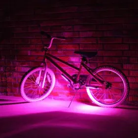 Brightz 899675002040 Gobrightz Led Bike Frame Light - For Night Pink