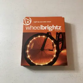 Brightz 899675002415 Wheelbrightz Led Bike Wheel Light Pack Of 1 One Orange