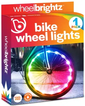 L5175 Brightz Wheelbrightz 1-pack Rgb Led Bike 1 Wheel Light Color Changing