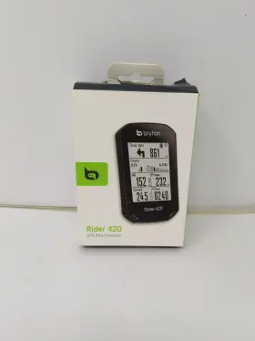 Bryton 088587001054 Rider 420 Gps Bike Computer 2.3 Inch Lcd Wireless Sensor Bundle