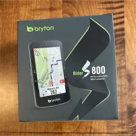 21032401 Bryton Rider 800 Gps Navigation Wireless Bike Computer Black With Accessories
