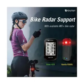 83.9x49.9x Bryton Br420e Unisex Rider 420e Gps Cycle Cycling Computer Black #2