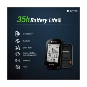 J913942 Bryton Rider 420 2.3 Inch Lcd Wireless Gps Bike/cycling Computer. Compatible #3