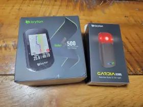 R300l Bryton Rider S500 Bike Gps Computer And Gardia Taillight Radar Combo