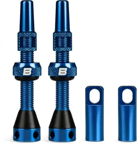 Bwshlf 728886923625 Tubeless Presta Valve Stem 40/44/55/60/65/70/80/100 Mm 40mm Blue