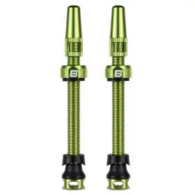 Bwshlf 732859745619 Tubeless Presta Valve Stem 65/85 Mm Super Light Aluminum 65mm Lemon