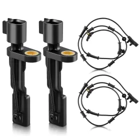 68003281ad Carbour Abs Wheel Speed Sensor 4pcs Set Compatible With Jeep Wrangler Jk 2007-20