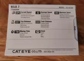 Cc-vl520 Cateye 1603350 Velo 7 Wired Cycling Computer - #3