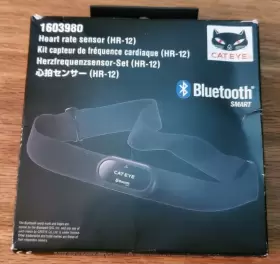 1603980 Cateye Hr-12 Heart Rate Sensor - Bluetooth