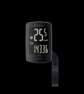 Cc-pa100w Cateye 1604080n Nwob Padrone Stealth Edition Bike Computer Black