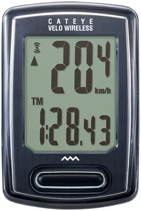 1604350 Cateye Velo Wireless Bike Computer - Black