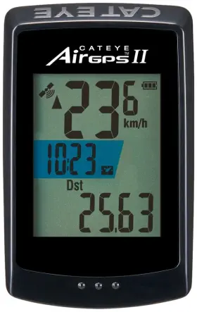 1605105 Cateye Air Gps Ii Cycling Computer - Black Bike