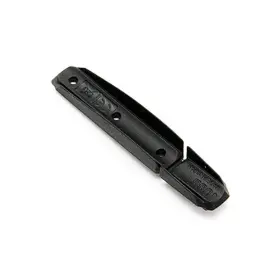 5447020 Cateye Rapid X Safety Light Rubber Base Black