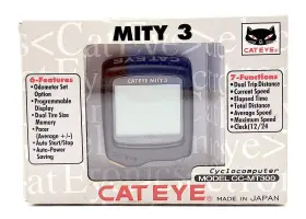 Cc-mt300 Cateye 725012004500 New And Sealed Cat Eye Mity 3 Cyclocomputer Bike Cycle Computer